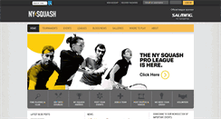 Desktop Screenshot of nysquash.com